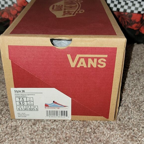 Vans Se Bikes Style 36 Big Ripper Plume Reflective Shoes Men 7.5 New Rare 2021 - Picture 16 of 16